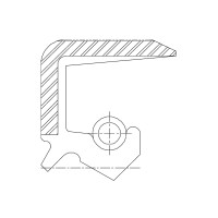 Сальник 57,15-79,375-9,525 TM-H NBR