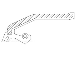 Сальник 168-188/192,5-30/32,5 TZ21W2 NBR