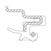 Сальник 56-73-7,3/14 TZJ9 NBR