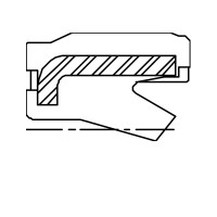 Сальник 28-35,6-6,6 VCN1 ACM