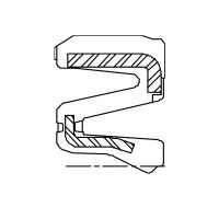 Сальник 23,5-40-7 VCRO8 ACM