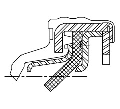Сальник 14-26-7/11 VGA21 HNBR Сальник 14-26-7/11 VGA21 HNBR