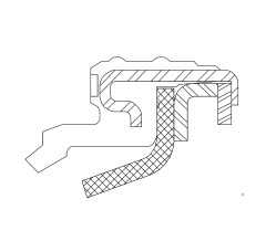 Сальник 14,27-26-7/10,5 VGA3 HNBR Сальник 14,27-26-7/10,5 VGA3 HNBR