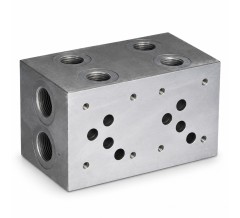 Плита монтажная А05P2G (2-х местная, Cetop-5) Плита монтажная А05P2G (2-х местная, Cetop-5)
