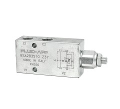 Клапан тормозной BSA2B3510 3/8'' односторонний