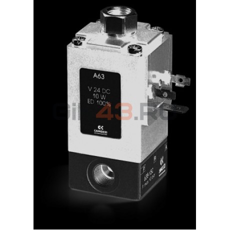Пневмораспределитель эл.пневм. 623-15E-A63 (2/2-3/8) Н.З. 24V DC