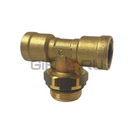 Тройник горизонтальный 9412 6-M16X1,5C