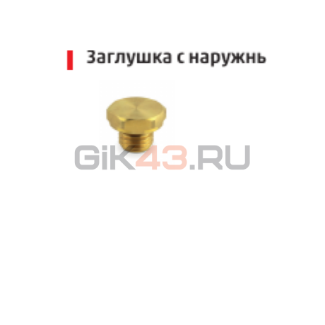 Заглушка D2612 M22X1,5B Заглушка D2612 M22X1,5B