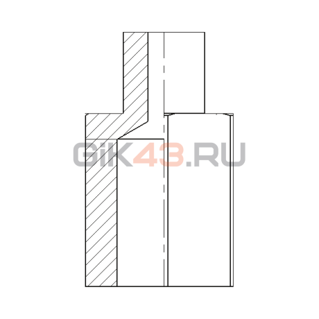 Ниппель AS009-1/4F