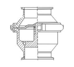Обратный клапан QCV-2013-25E-316L
