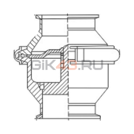 Обратный клапан QCV-2013-25E-316L