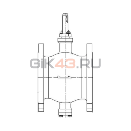 Кран шаровой сегментный CS-RU-RV125F1-16WW0ROP-F10K22 Кран шаровой сегментный CS-RU-RV125F1-16WW0ROP-F10K22