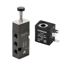 Электромагнитный пневмораспределитель ELN-U015-02+CL-67