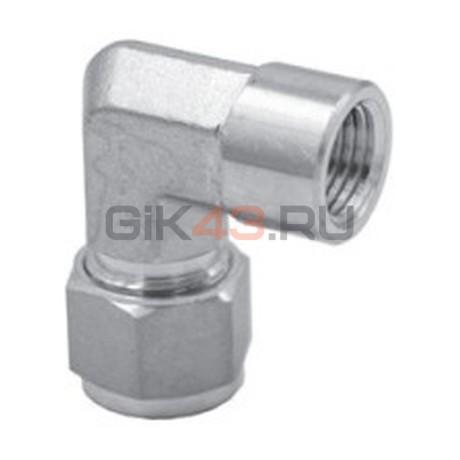 Фитинг угловой X1093 6-G1/8 SS316 Фитинг угловой X1093 6-G1/8 SS316