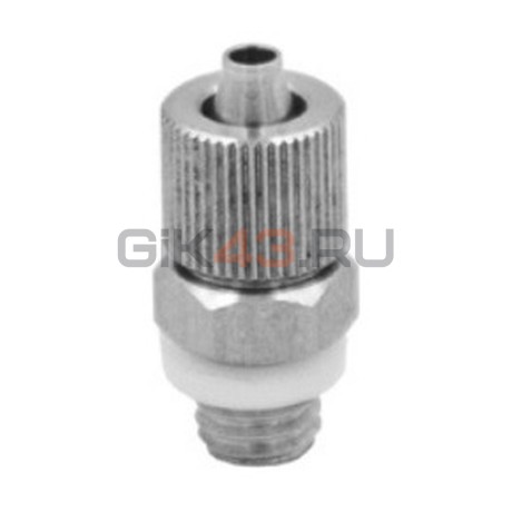 Фитинг прямой X1511 4 M5 SS316 Фитинг прямой X1511 4 M5 SS316