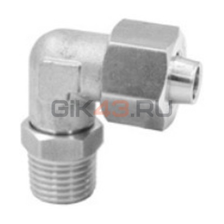 Фитинг угловой X1541 6/4-M5 SS316