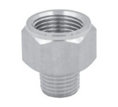Переходник резьбов X2520 R1/4-G3/8 SS316 Переходник резьбов X2520 R1/4-G3/8 SS316