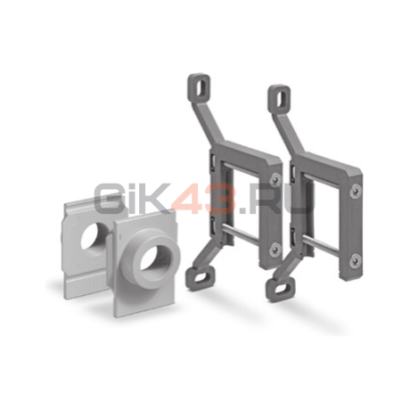 Комплект кронштейнов с концевыми фланцами MX3-1-KK