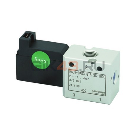 Высокоскоростной пневмоклапан PS32-DAS3-G18-3C-1000