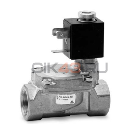 Клапан соленоидный CFB-A24N-R1 2/2, Н.З. 0,1-15 бар, G = 1/2