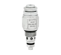 Клапан предохранительный DRV-S08-04-135-N-H (3/4-16 UNF, 12,7мм, 25-135 бар)