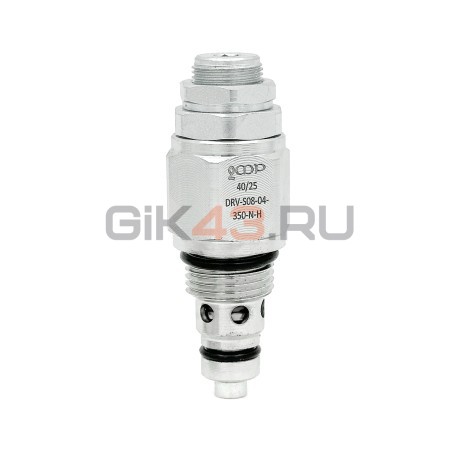 Клапан предохранительный DRV-S08-04-350-N-H (3/4-16 UNF, 12,7мм, 120-350 бар) Клапан предохранительный DRV-S08-04-350-N-H (3/4-16 UNF, 12,7мм, 120-350 бар)