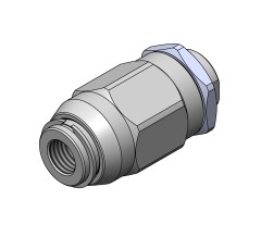 Дроссель с обратным клапаном FCV-1-90° 3/8''  21E02B0130030