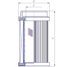 Фильтроэлемент Glentor FE 10 M 10