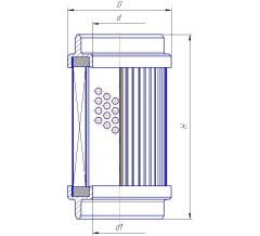 Фильтроэлемент Glentor FG 33-10 A