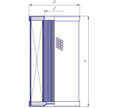 Фильтроэлемент Гидроусилитель руля ЗИЛ 5301 (Бычок)