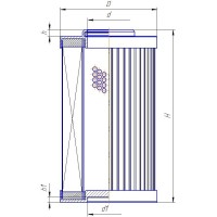 Фильтроэлемент AZR 63214 Parker UCC QA 3205