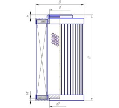 Фильтроэлемент AZR 63214 Parker UCC QA 3205