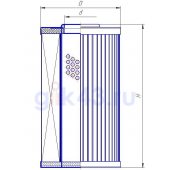 Фильтроэлемент Hydac 0160D005BH4HC