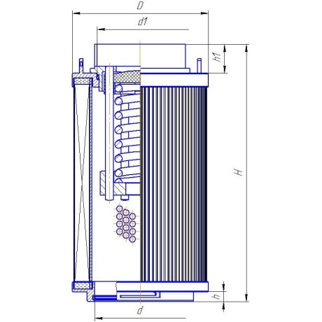 Фильтроэлемент Hydac 1300R005BN4HC
