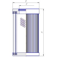 Фильтроэлемент Hydac 0060D005BH3HC