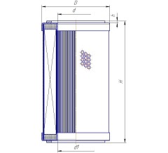 Фильтроэлемент Parker QA-D4407 MFE 2000