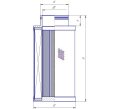 Фильтроэлемент Pall HC9104FKP13H