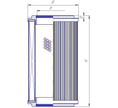 Фильтроэлемент Pall HC8304FKN39H