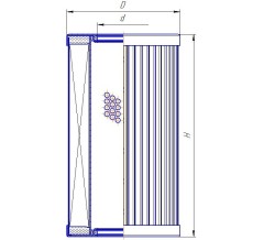 Фильтроэлемент WF WH 33-25-10A