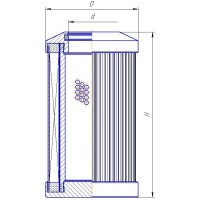 Фильтроэлемент Mahle Pi 75006DNSMXVST25