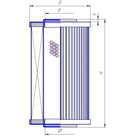 Фильтроэлемент Filtrec XR100G25