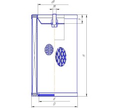 Фильтроэлемент Indufil INR-Z-00700-API-PF10-F