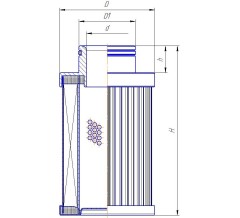 Фильтроэлемент Parker G04290