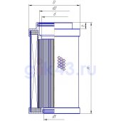 Фильтроэлемент Hifi FAX800X5