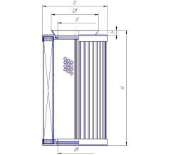 Фильтроэлемент Filtrec RMR436E10B