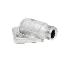 Фланец НШ-10 на РВД 24 углового подключения Фланец НШ-10 на РВД 24 углового подключения