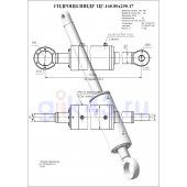 Гидроцилиндр ЦГ 160.80x250.17