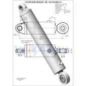 Гидроцилиндр ЦГ 160.80x800.11