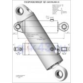 Гидроцилиндр ЦГ 160.80x360.11