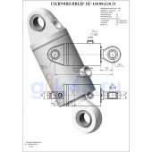 Гидроцилиндр ЦГ 160.80x120.11